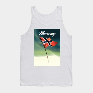 Norway Ski poster Tank Top